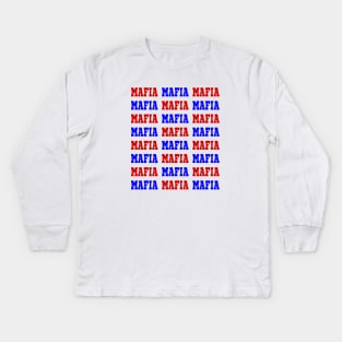 Buffalo Football Mafia Kids Long Sleeve T-Shirt